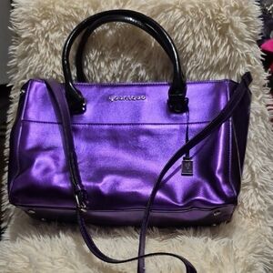 Metallic purple Women's Bag